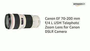 Buy Canon EF 70-200 mm f/4 L USM Telephoto Zoom Lens for Canon